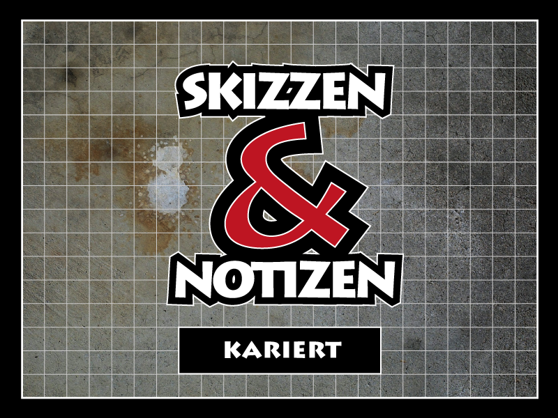 Skizzen-Notizen-kariert